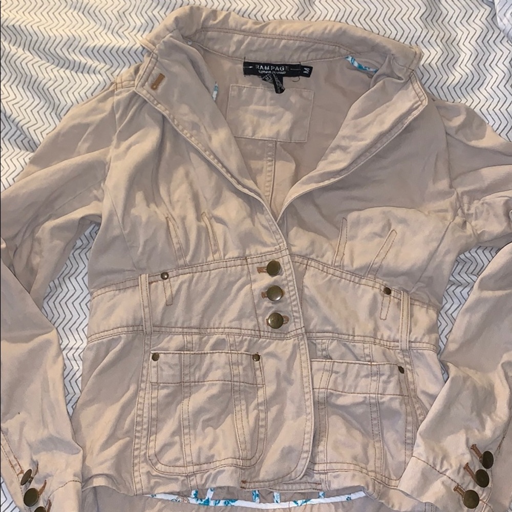 Rampage tan coat